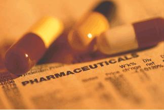 Online pharmacy. Raccomanda per i compratori in linea della droga.